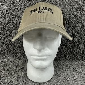Truberry Group 1990 The lakes Strapback Hat Beige Tan New